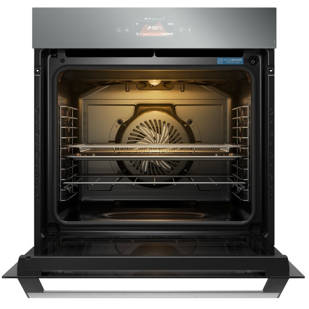 Kit Electrolux Home Pro Forno Elétrico Embutir 80L +Cooktop 5 Bocas +Coifa de Parede 90cm Espelhado 220V