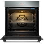 Kit Electrolux Home Pro Forno Elétrico Embutir 80L +Cooktop 5 Bocas +Coifa de Parede 90cm Espelhado 220V