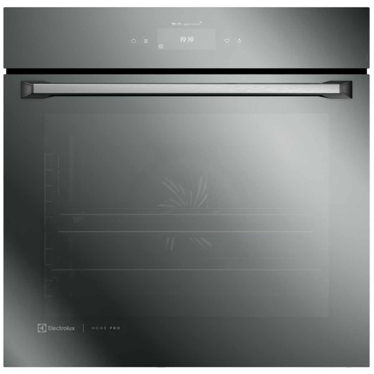 Kit Electrolux Home Pro Forno Elétrico Embutir 80L +Cooktop 5 Bocas +Coifa de Parede 90cm Espelhado 220V