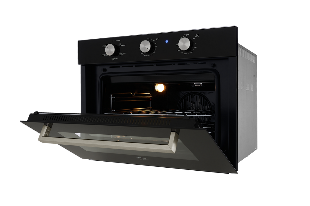 Kit Fischer de Embutir Forno Elétrico 50 Litros Infinity+Micro-ondas 25 Litros Fit Line Preto 220V