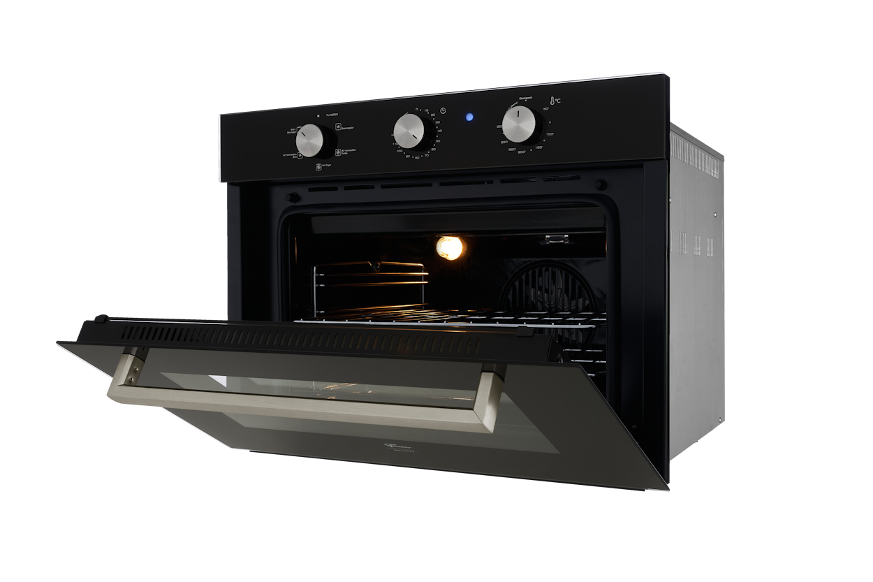 Kit Fischer de Embutir Forno Elétrico 50 Litros Infinity+Micro-ondas 25 Litros Fit Line Preto 220V