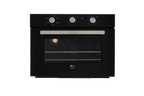 Kit Fischer de Embutir Forno Elétrico 50 Litros Infinity+Micro-ondas 25 Litros Fit Line Preto 220V