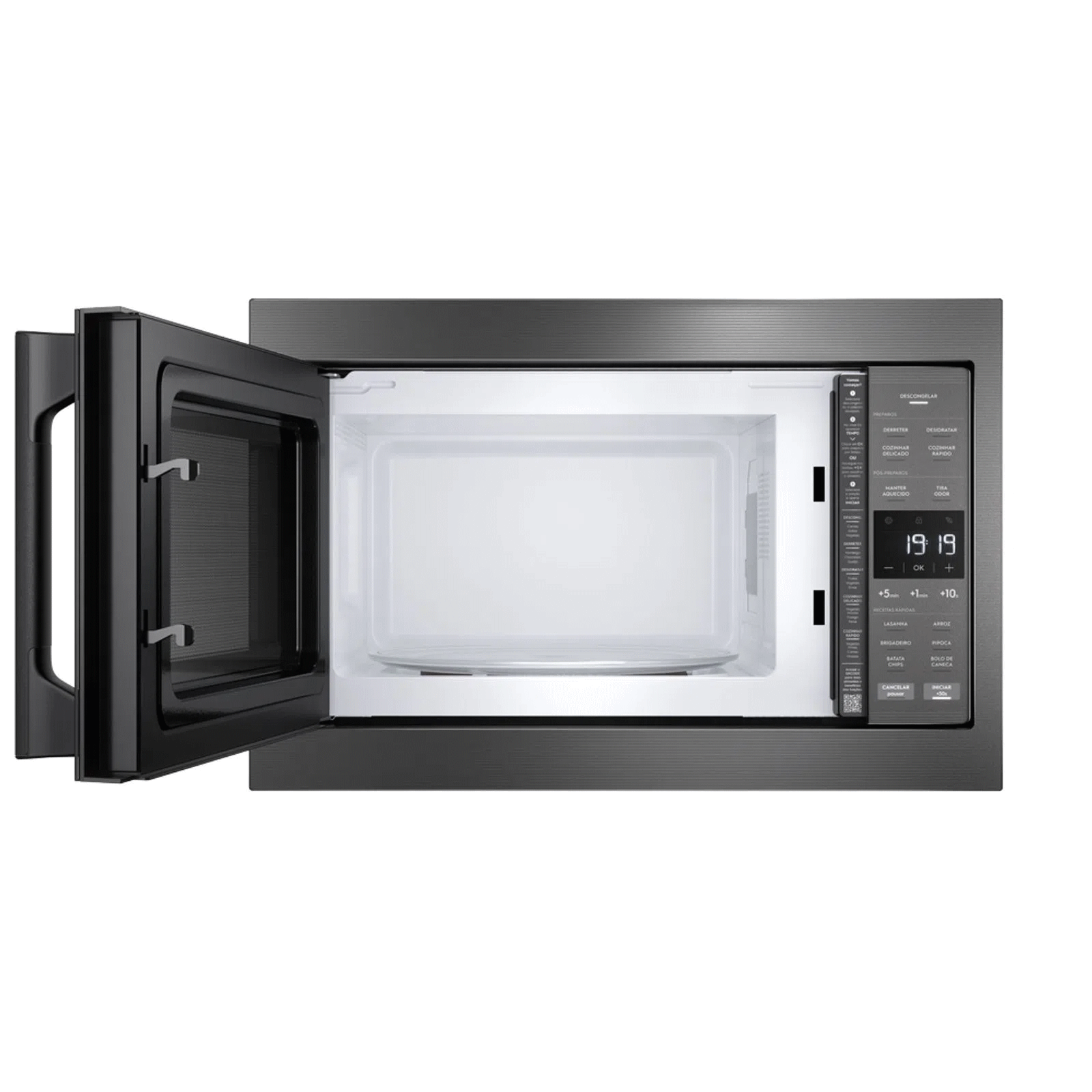 Kit Electrolux de Embutir Forno a Gás 80L Experience OE8GF+Micro-ondas 34L ME3BC 220V
