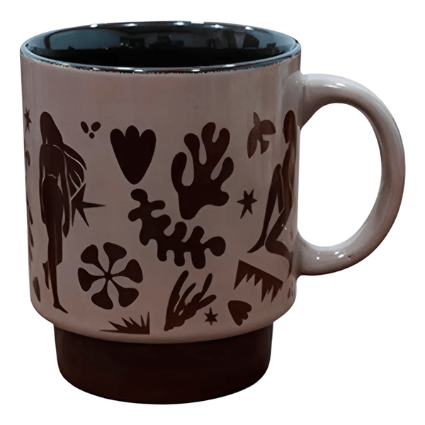 Caneca de Cerâmica Murale Full-Fit Empilhável 300ml Marrom