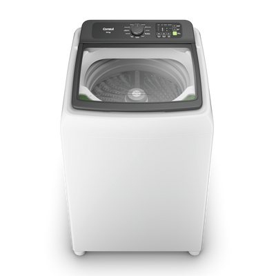 Lavadora de Roupas Consul 15Kg CWN15A Modo Eco Cesto Inox Branco 220V