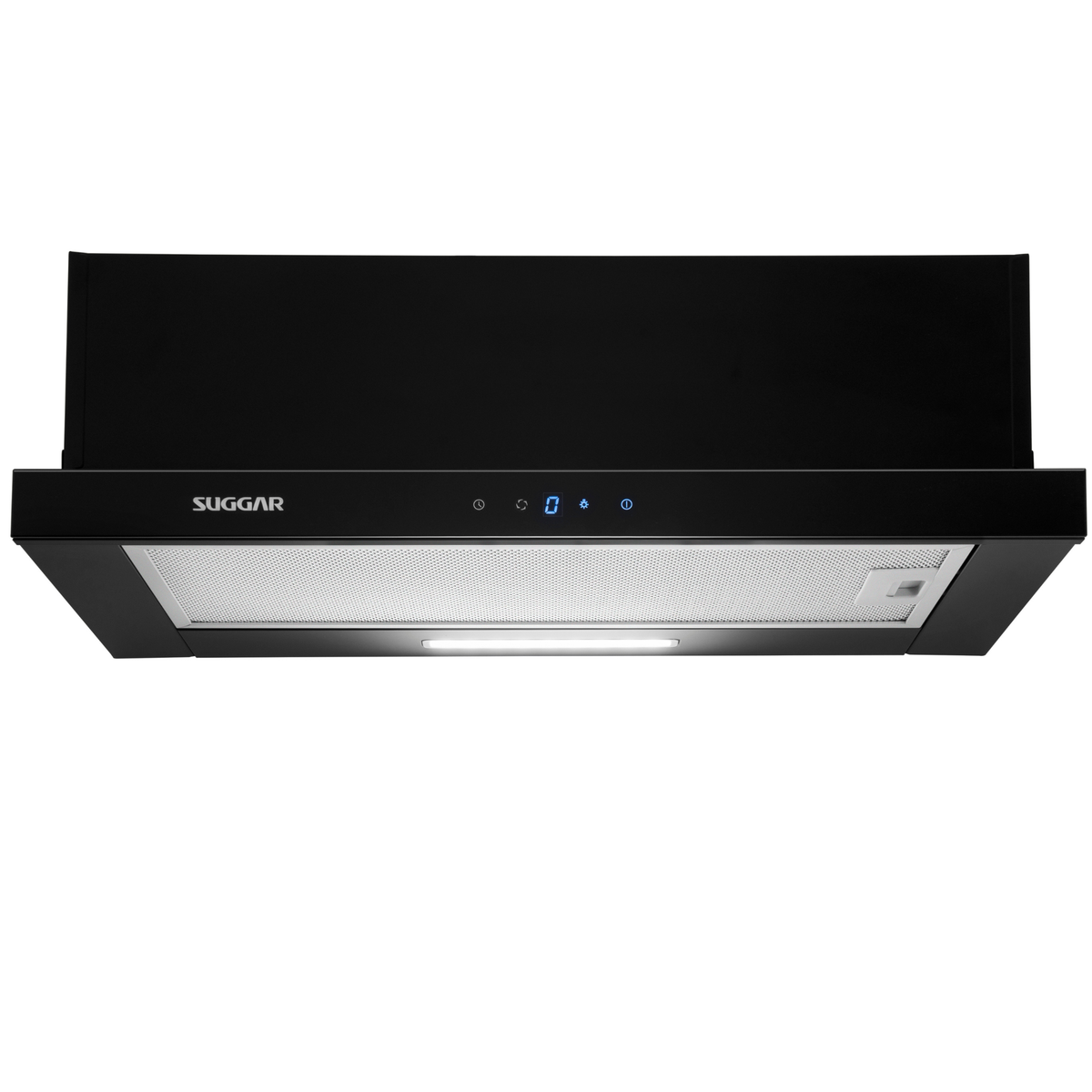 Depurador de Ar de Embutir 60cm Suggar Slim Touch DE61THPT Preto 220V