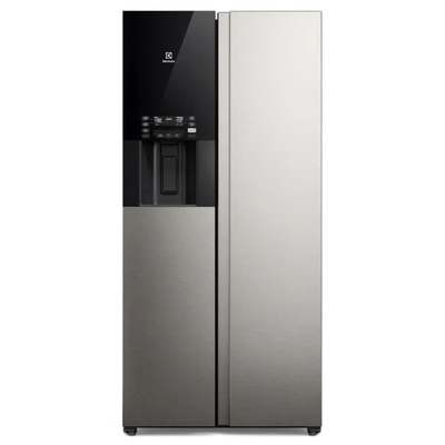 Refrigerador Electrolux 481L Side by Side AutoSense Inverter Inox
