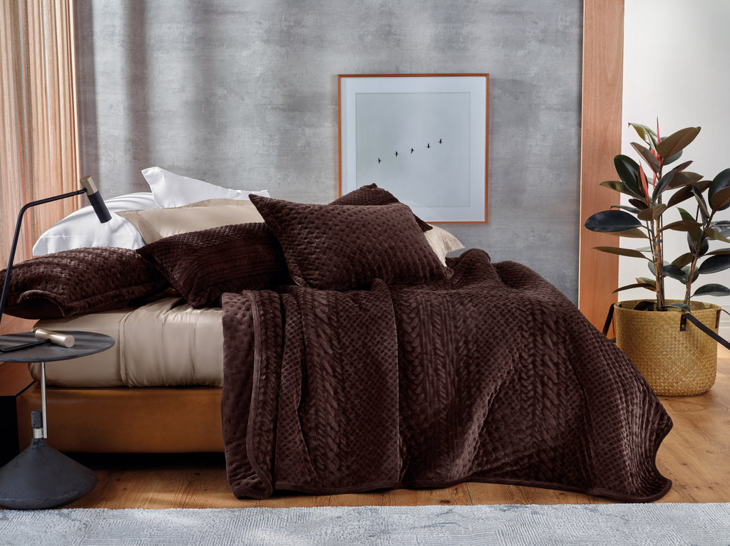 Edredom Queen Blend Elegance Altenburg Flanel 240x260 Geo Comfy