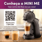 Cafeteira Arno Espresso Dolce Gusto Mini DMM0 Preto 220V