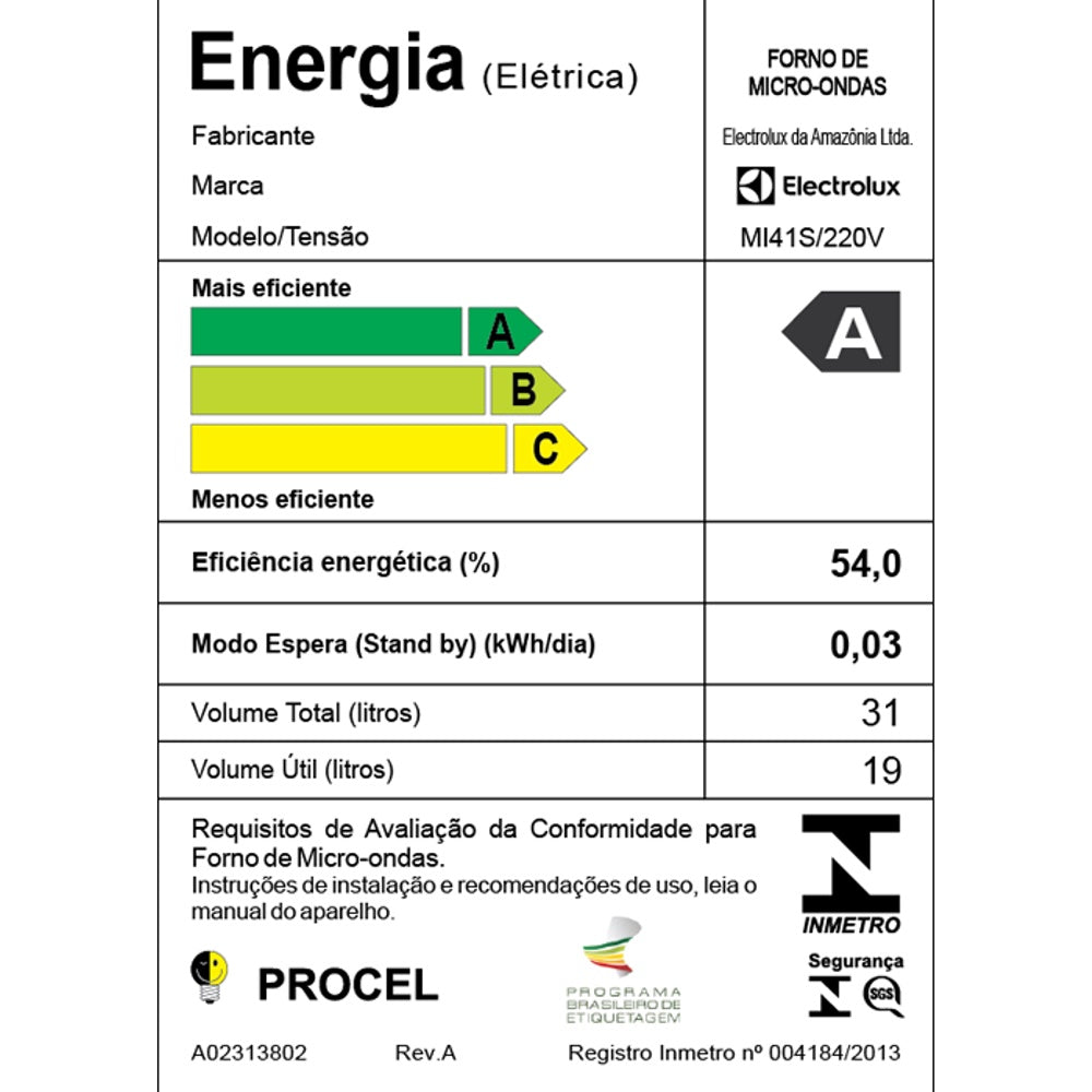 Micro-ondas Electrolux 31L Painel Integrado Função Tira Odor Prata 220V