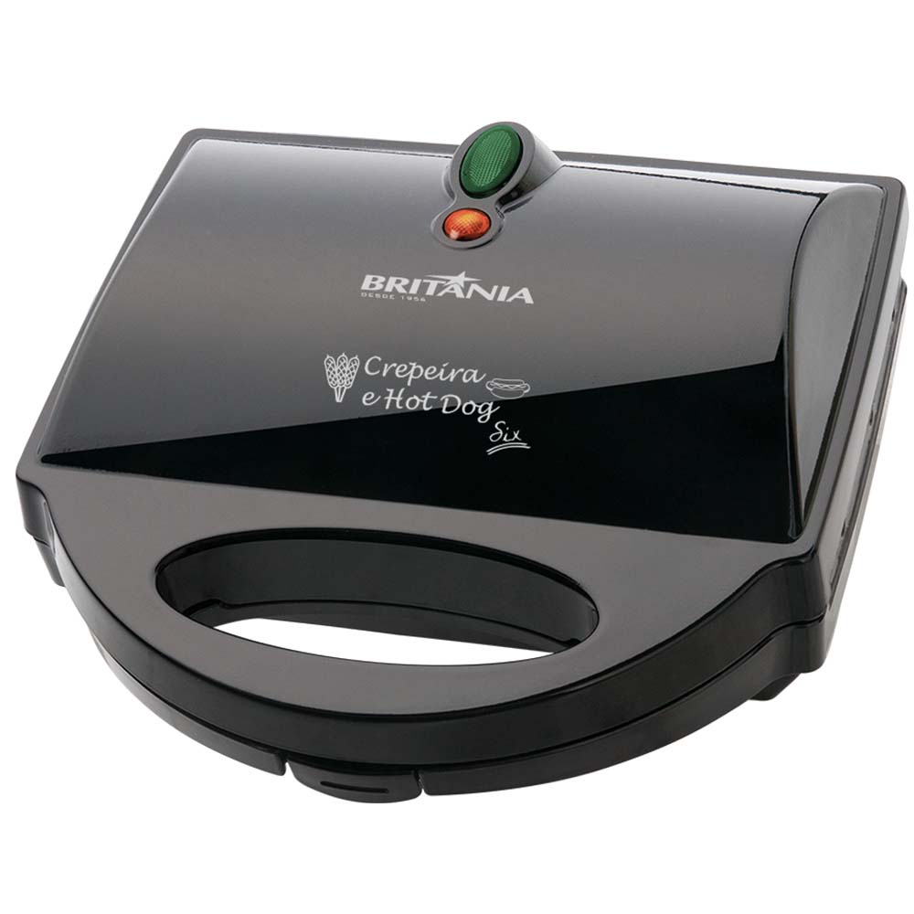 Crepeira Britânia Six Preto 220V