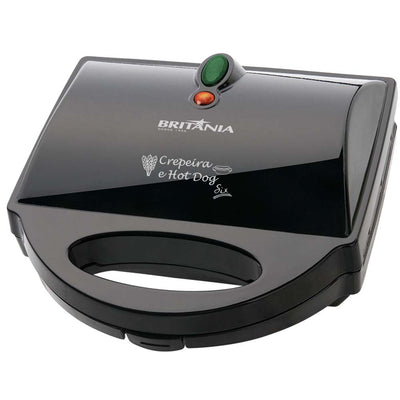 Crepeira Britânia Six Preto 220V