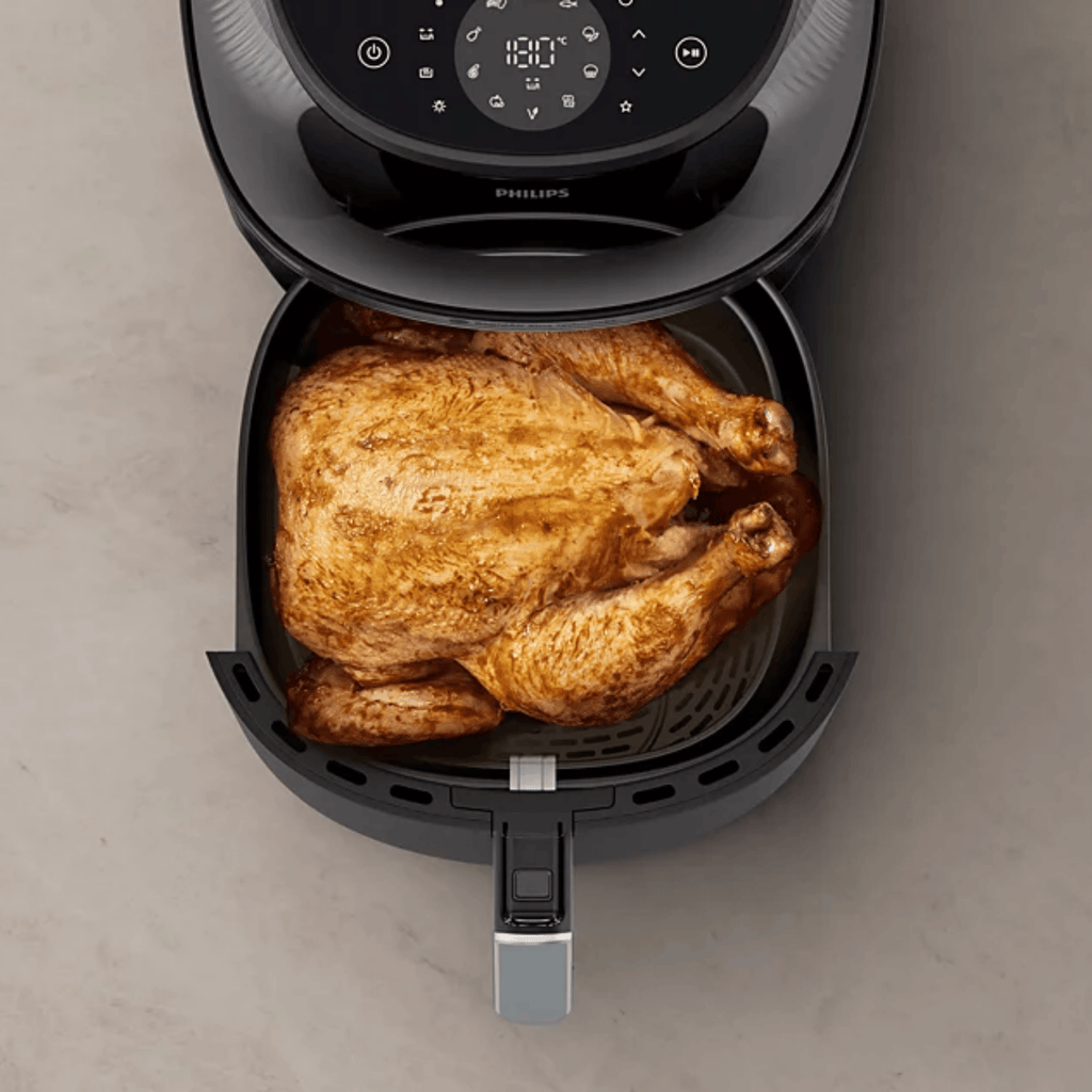 Fritadeira Elétrica Sem Óleo AirFryer 7,2L Philips Walita Série 3000 Preto 220V