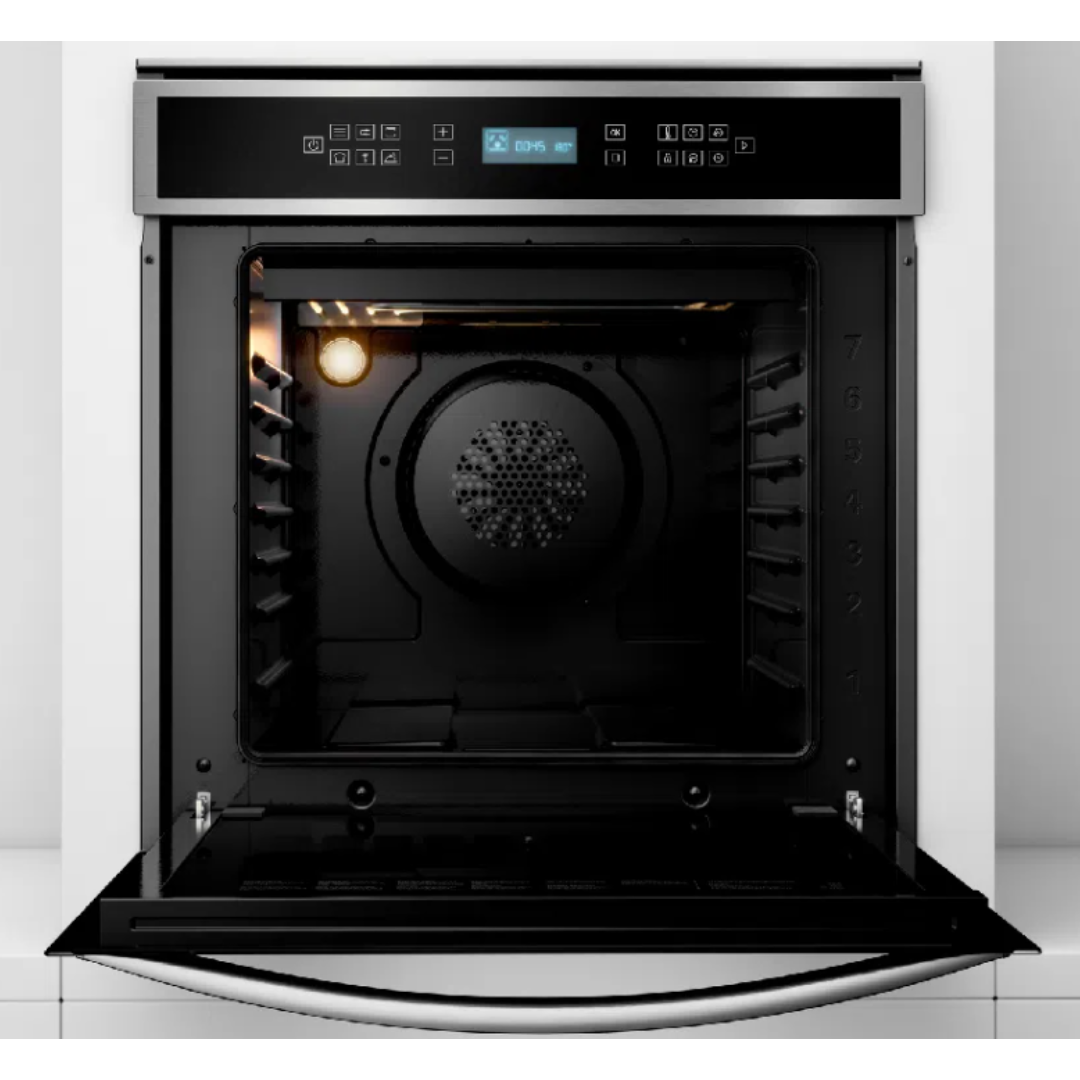Forno de Embutir Elétrico Brastemp 84L BOT84AR Convecção e Termômetro Meat Control Cor Inox 220V