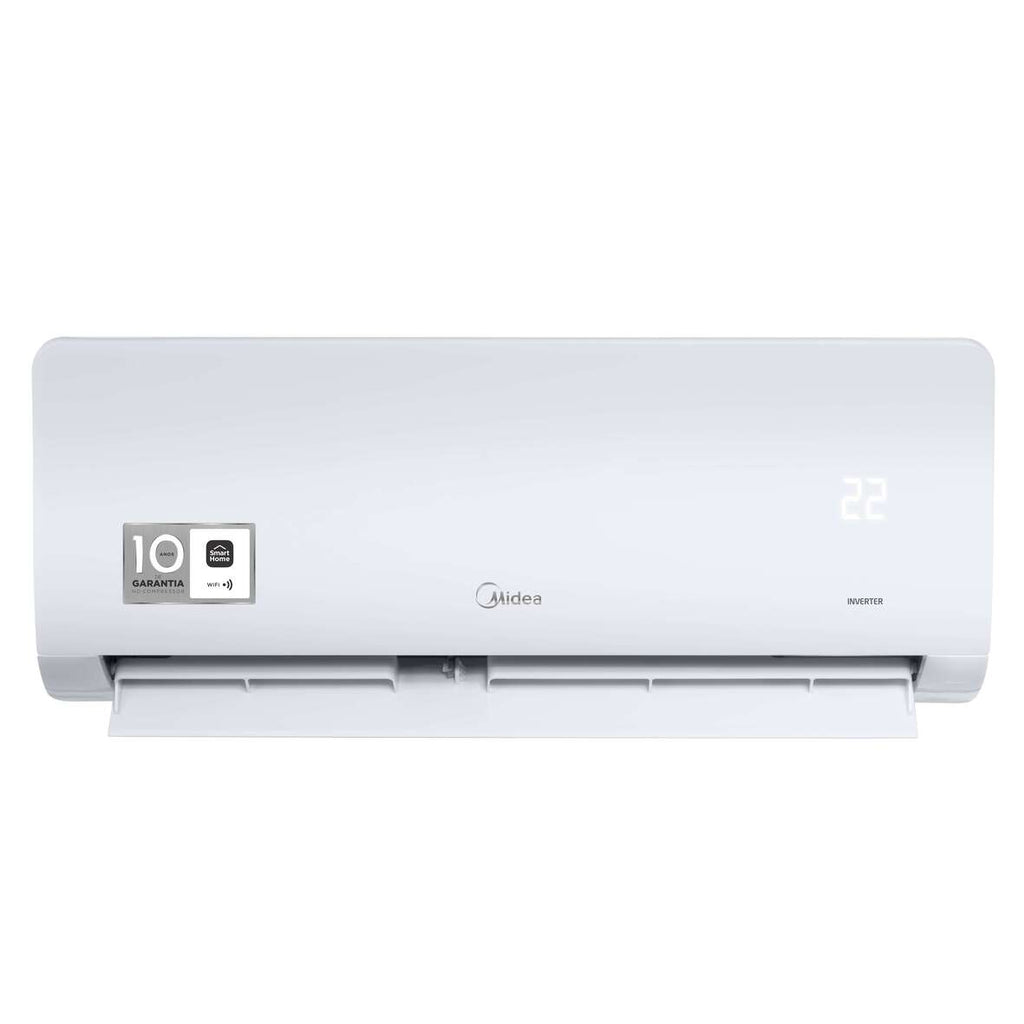 Ar-Condicionado Split Hi Wall Inverter 12000 BTUs Midea Xtreme Save Connect Quente e Frio 220V