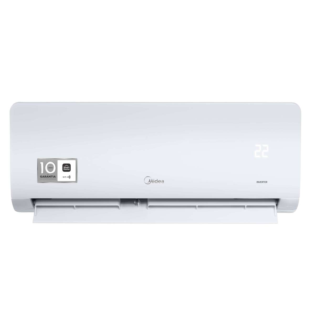 Ar-Condicionado Split Hi Wall Inverter 12000 BTUs Midea Xtreme Save Connect Quente e Frio 220V
