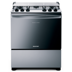 Fogão 5 Bocas Brastemp BFS5NCR Mesa Inox Bivolt