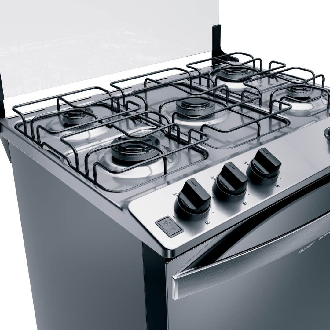 Fogão 5 Bocas Brastemp BFS5NCR Mesa Inox Bivolt