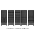 Roupeiro Smart Plus Rodial 86cm 100% MDF 2 Portas e 1 Gaveta Branco