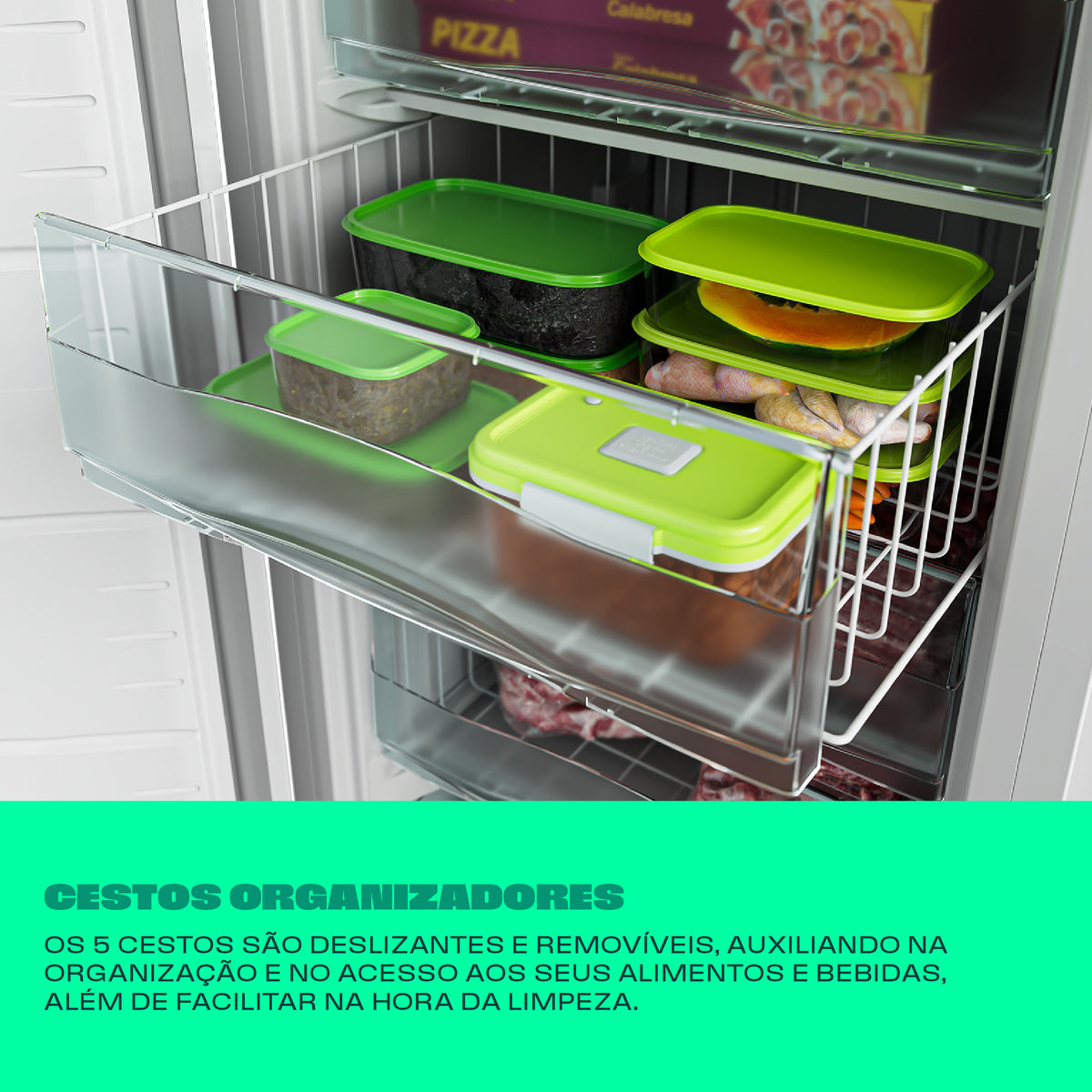 Freezer Vertical Consul 293L CVU30MB 1 Porta Branco 220V