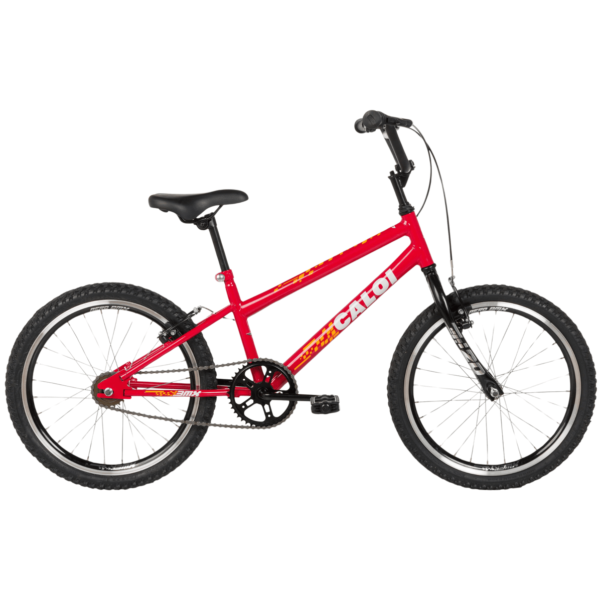 Bicicleta Caloi Expert Aro 20 V-Brake Vermelho