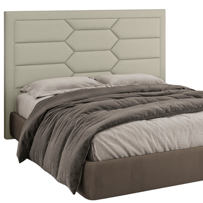 Cabeceira Delta Perfan 160x13cm Linho Bege