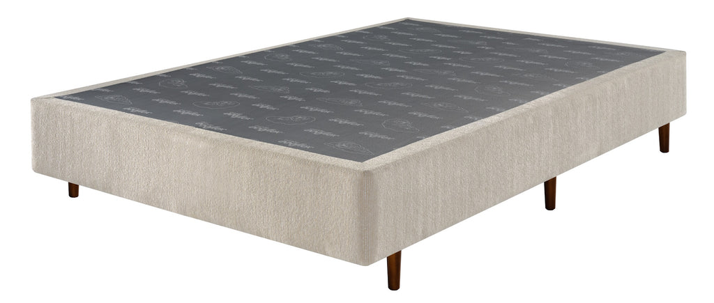 Base Para Colchão Maze Casal Ecoflex 138x188x25cm Boucle Bege