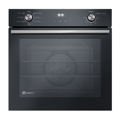Forno de Embutir Elétrico Electrolux 80L OE8EH Efficient Com Convecção PerfectCook 360 e Grill Preto 220V