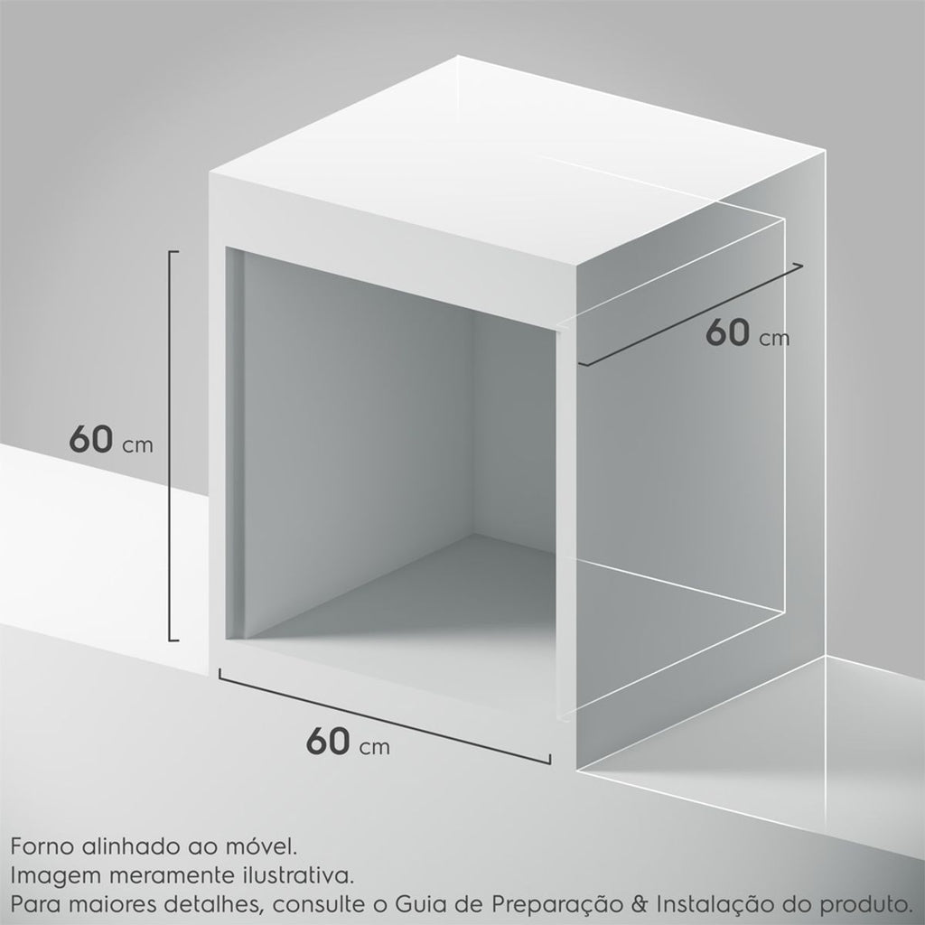 Forno de Embutir Elétrico Electrolux 80L OE9XB Expert Pro Series com VaporCrisp Preto 220V