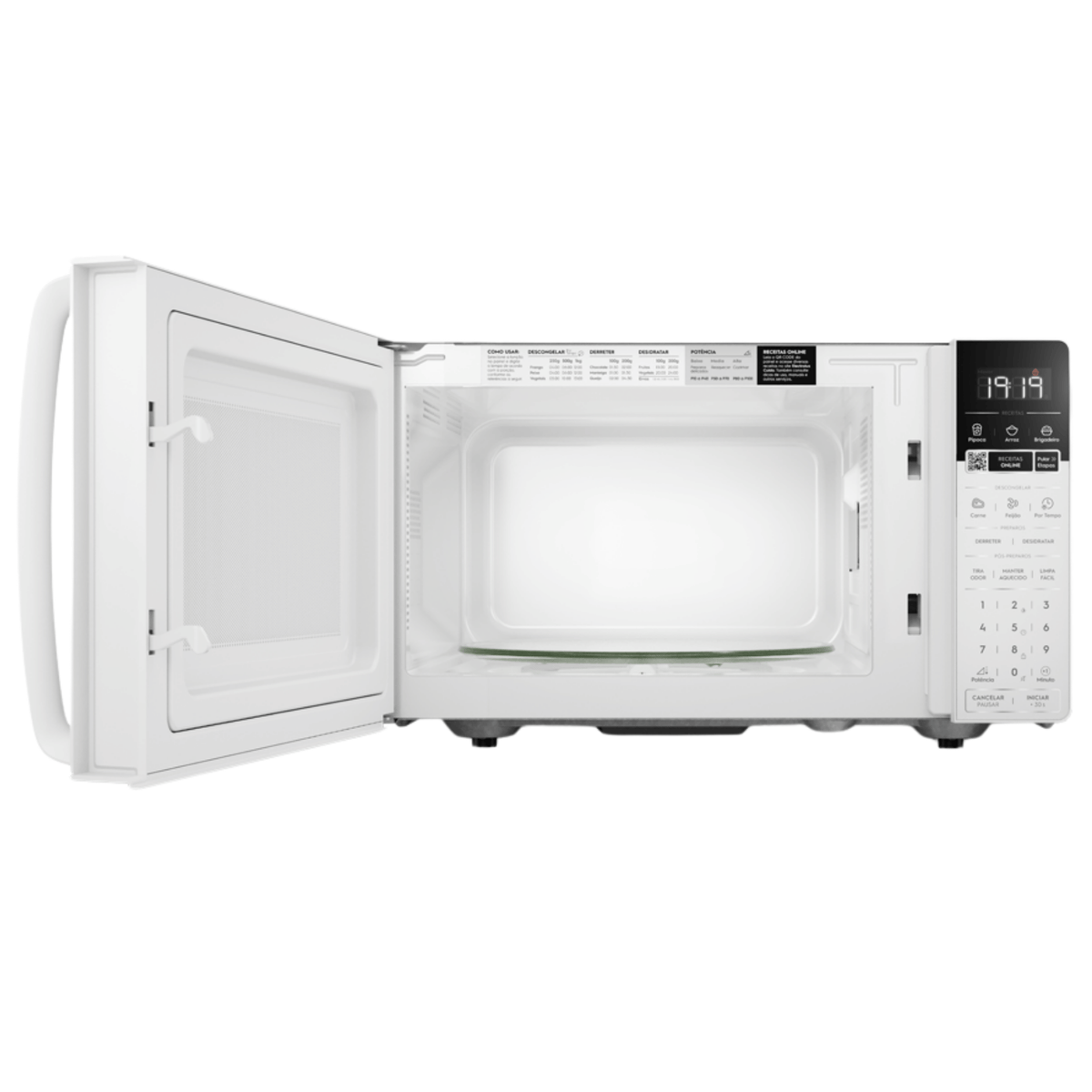 Micro-ondas Electrolux 29L Efficient ME29B Função Descongelamento Assistido Branco 220V