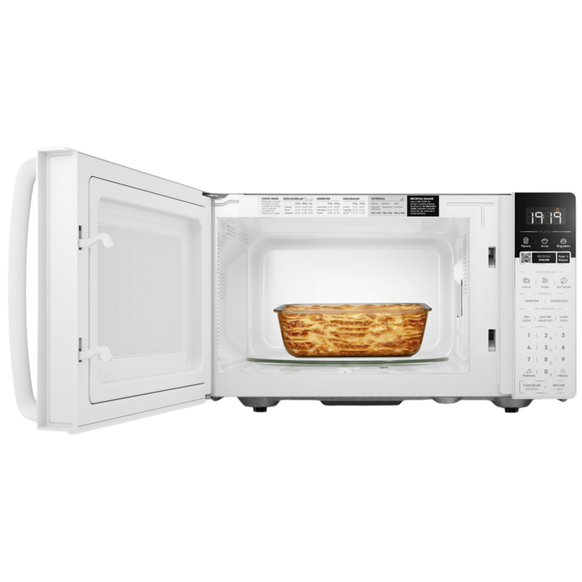Micro-ondas Electrolux 29L Efficient ME29B Função Descongelamento Assistido Branco 220V