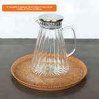 Jarra de Vidro Borossilicato Rojemac Classic com Tampa de Metal 1,7L