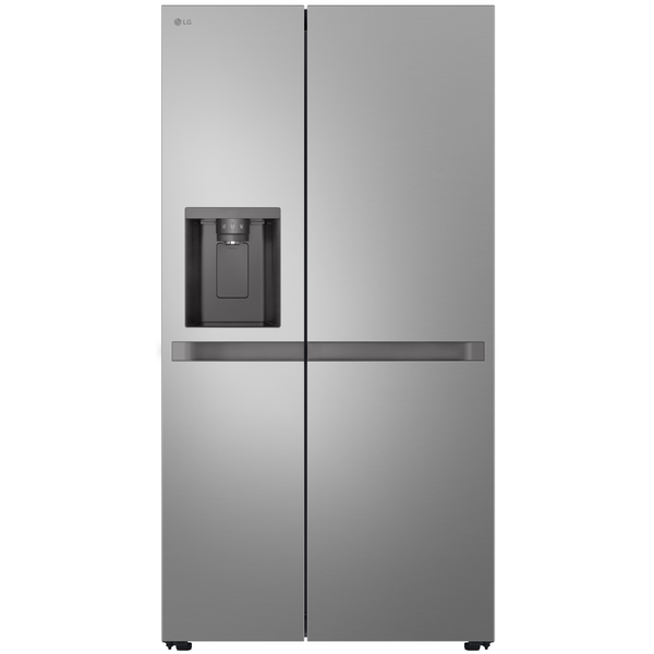 Refrigerador LG 638L Side By Side Inverter com Água e Gelo na Porta Inox Look Bivolt