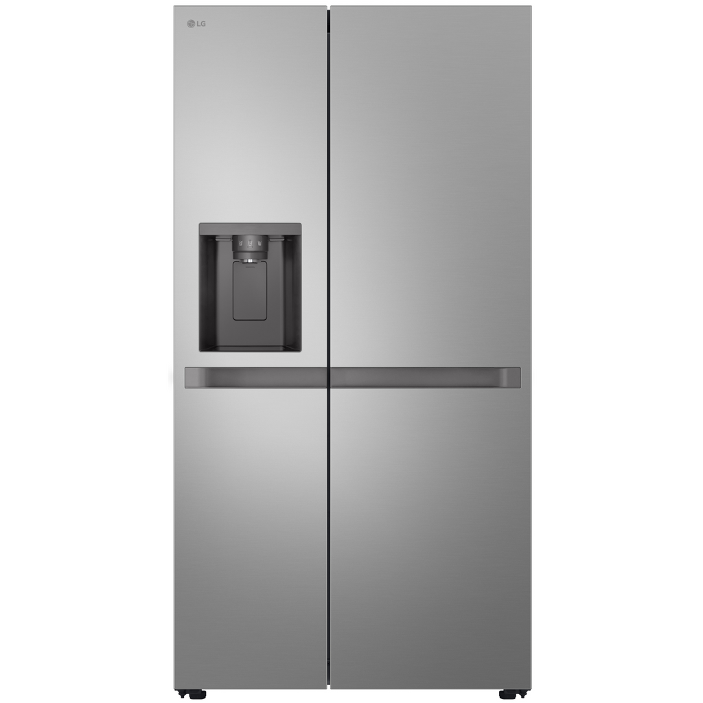 Refrigerador LG 638L Side By Side Inverter com Água e Gelo na Porta Inox Look Bivolt