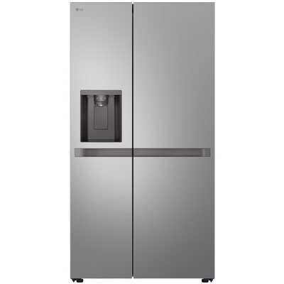 Refrigerador LG 638L Side By Side Inverter com Água e Gelo na Porta Inox Look Bivolt