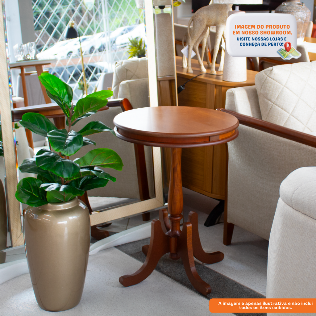 Mesa de Apoio Manchester Linz 72cm Imbuia