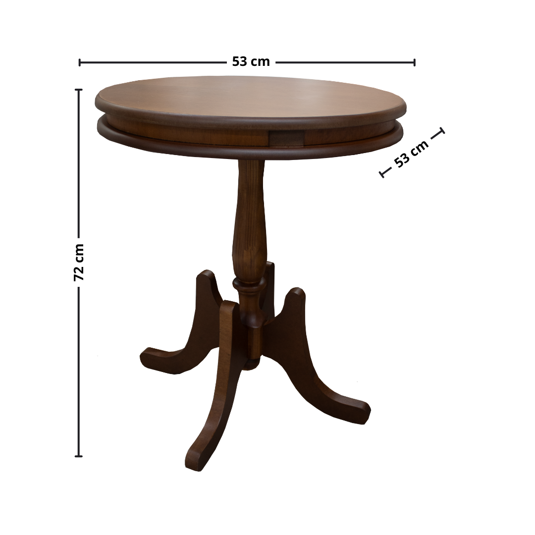 Mesa de Apoio Manchester Linz 72cm Imbuia