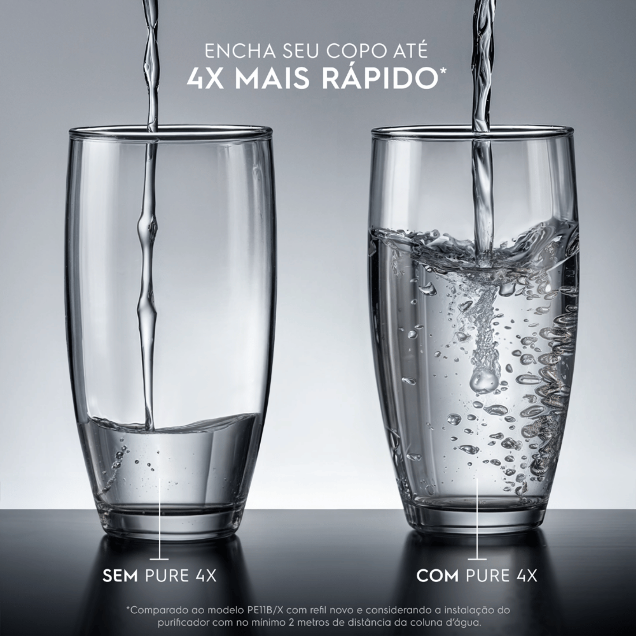 Purificador de Água Electrolux PE12P Compacto Acqua Pure Preto Bivolt