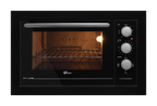 Kit Fischer de Embutir Forno Elétrico 48L Fit Line + Micro-ondas 25L Fit Line Preto 220V