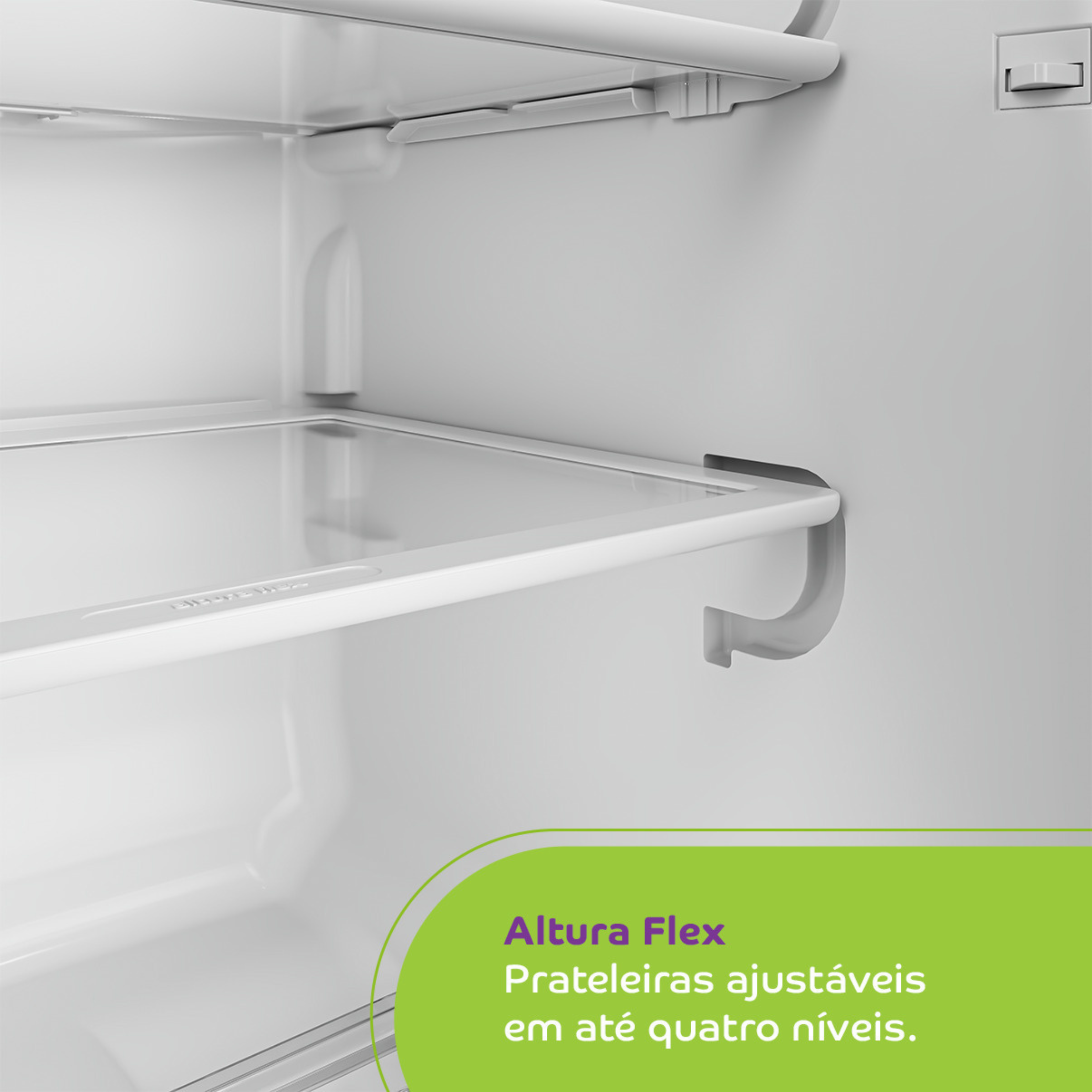Refrigerador Consul 377L CRM44M Duplex Inverter Branco 220V