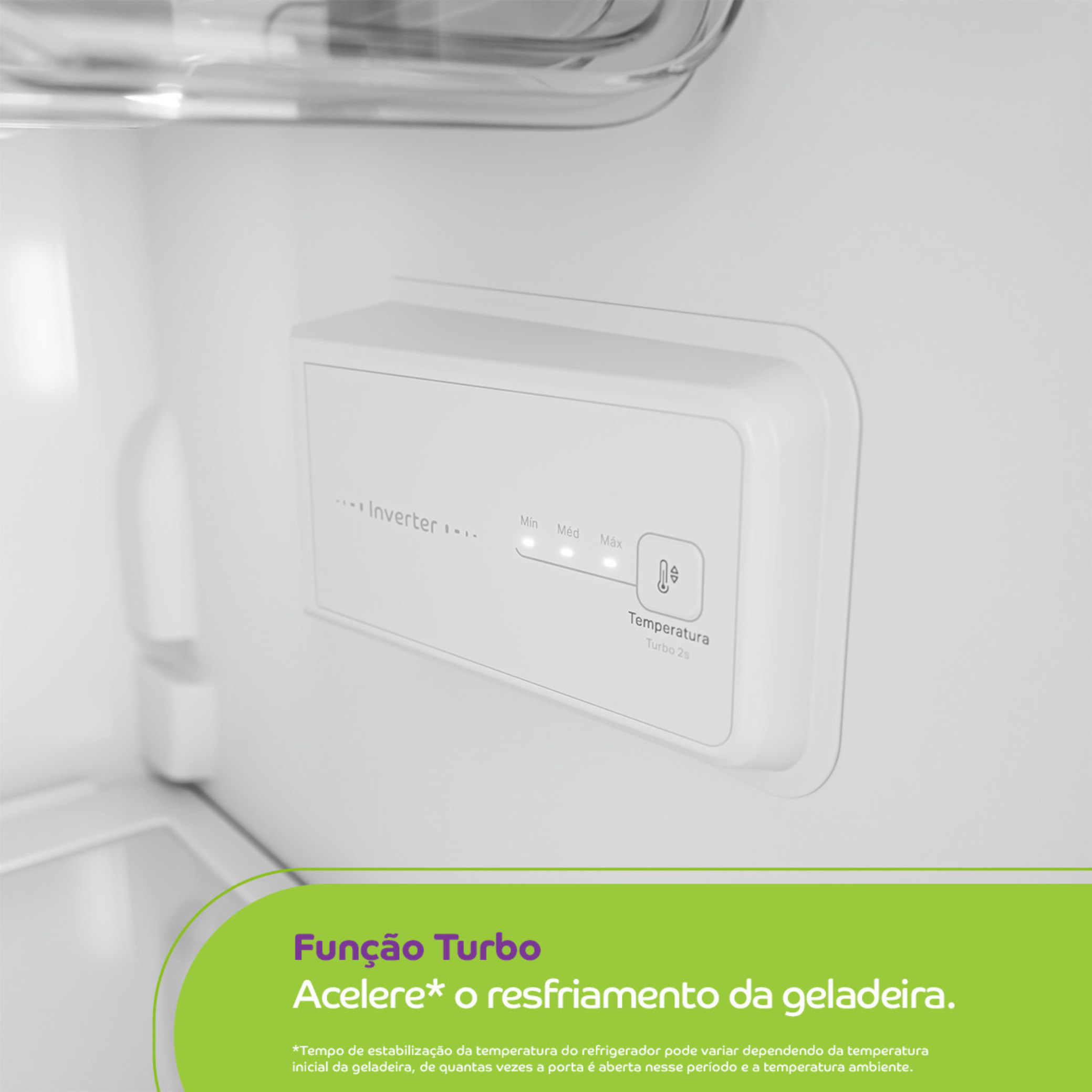 Refrigerador Consul 377L CRM44M Duplex Inverter Branco 220V