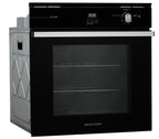 Forno de Embutir a Gás Brastemp 78L BOA84AE com Grill Timer Touch Preto 220V