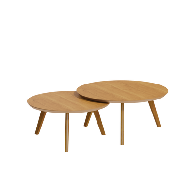 Conjunto de 2 Mesas de Centro Classic Imcal  Nature