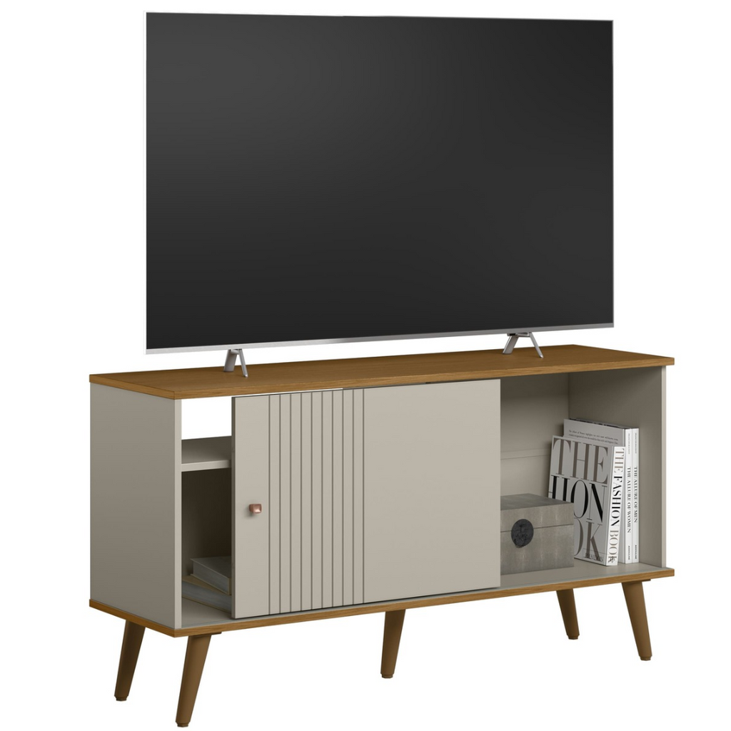 Rack Rubi Linea 120cm Nature e Off White