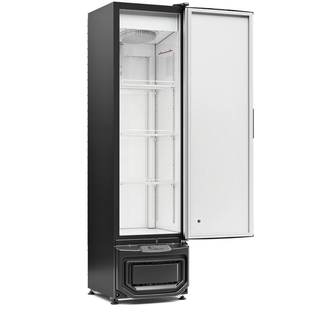 Cervejeira Gelopar 410L GCB-40 PR Porta Adesivada Beer Preto 220V