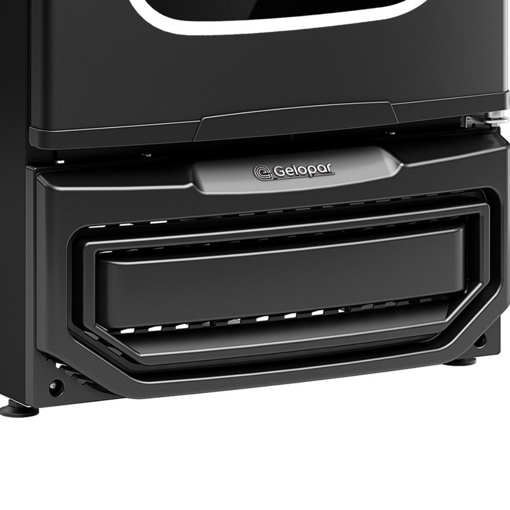 Cervejeira Gelopar 410L GCB-40 PR Porta Adesivada Beer Preto 220V