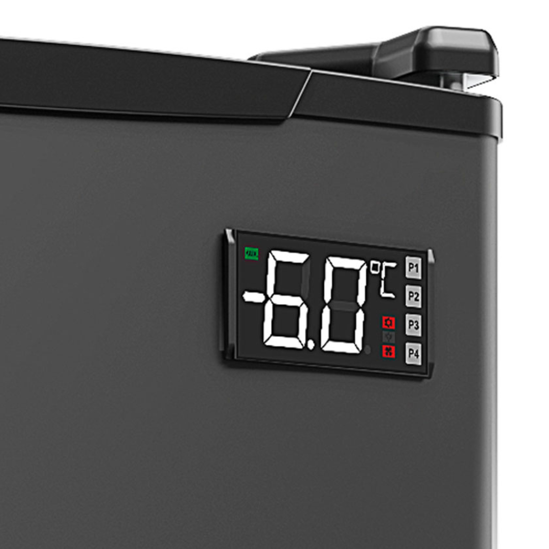 Cervejeira Gelopar 410L GCB-40 PR Porta Adesivada Beer Preto 220V