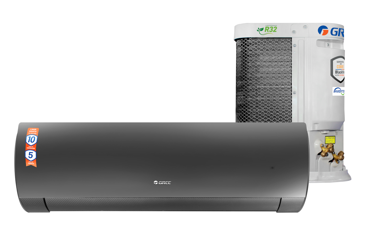 Ar-Condicionado Split Auto Inverter Gree 18000 BTUs G-Diamond Wi-Fi Quente e Frio 220V