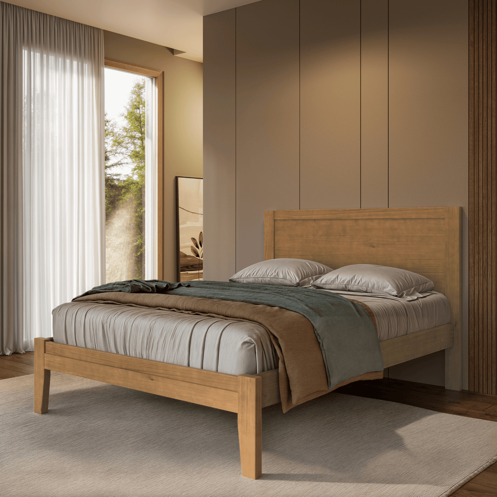 Cama Topazio Casal Província 140cm Freijó