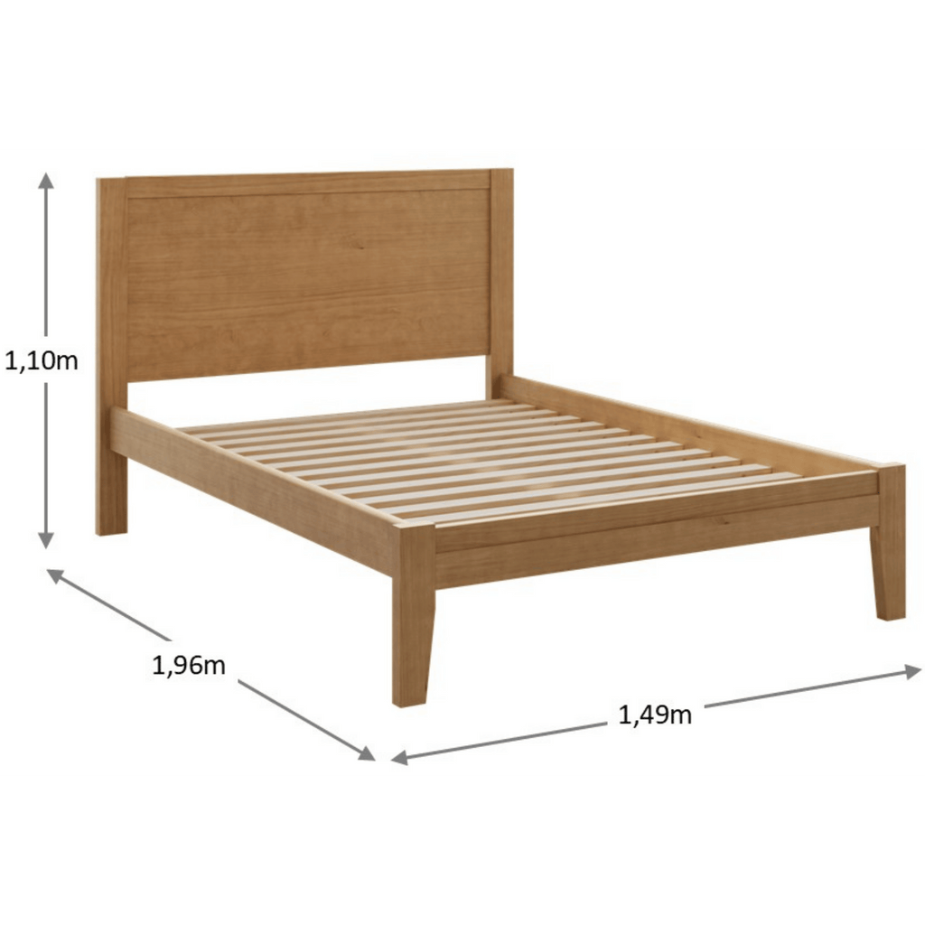 Cama Topazio Casal Província 140cm Freijó